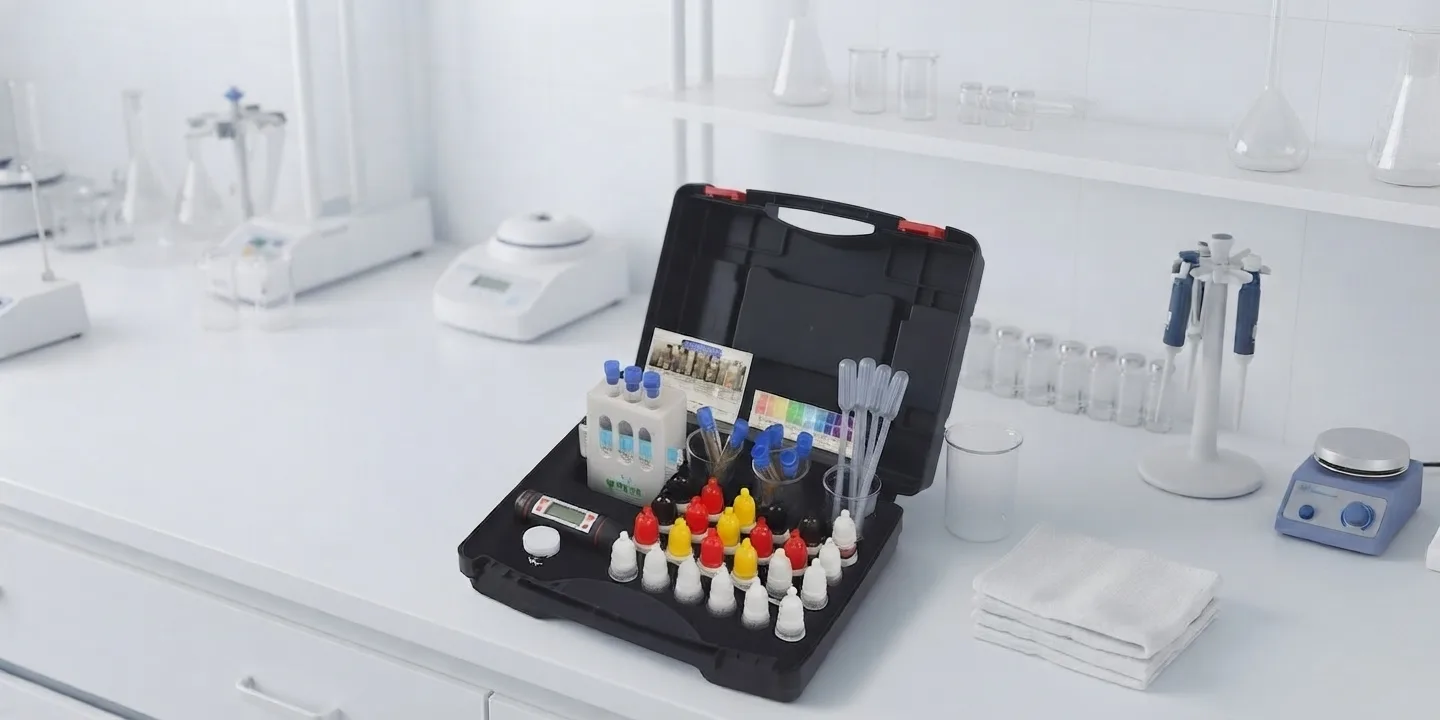 Kits de qualité de l'eau
